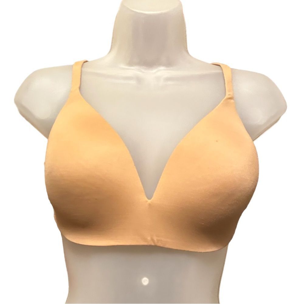 Body By Victoria Secret PINK Nude Seamless Push-up Bra